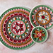 Triptych Mandalas pattern 