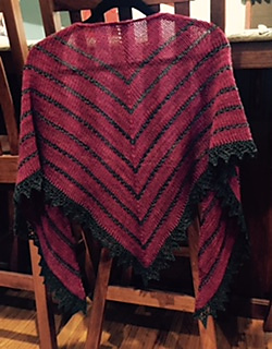 Mount Juliet Shawl pattern by Helen Stewart