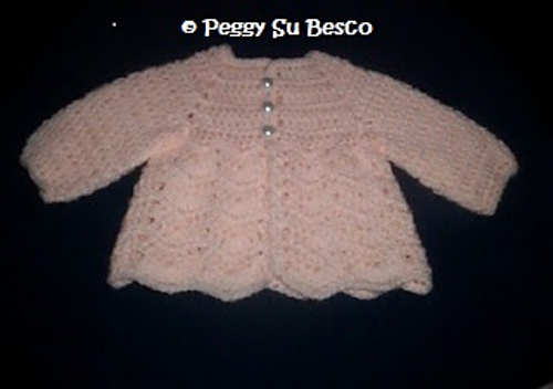 Baby Ripple Sweater & Hat pattern photo 1