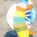 Seahorse named Jelly Tot pattern