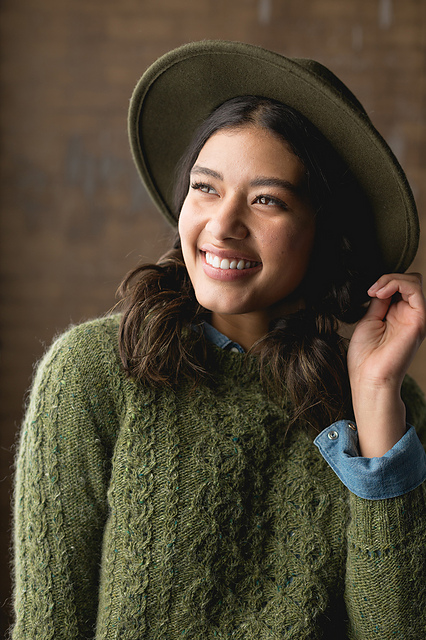 Caramel Apple Pullover pattern by Anne 