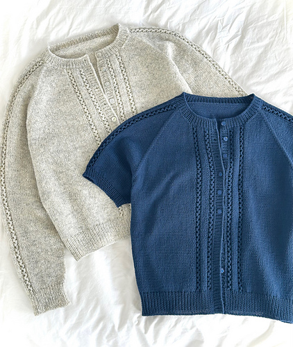 Ripplette Blouse and Cardigan