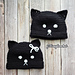 Black Kitty Beanie pattern