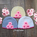 Cherry Blossom Beanie pattern 