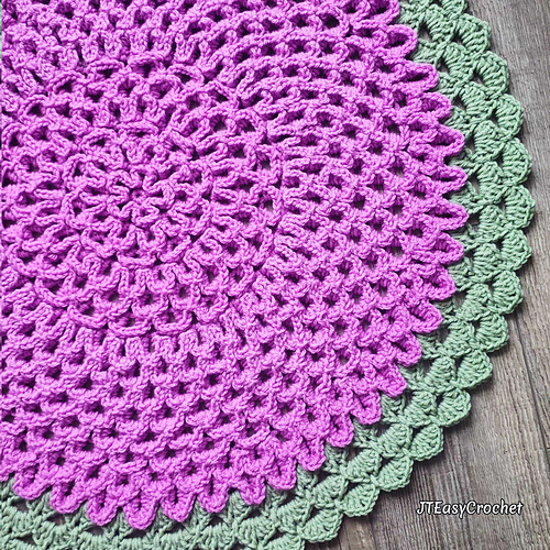 Endless Dahlia Blanket or Rug