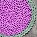 Endless Dahlia Blanket or Rug pattern 