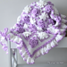 Purple Roses Baby Blanket pattern 
