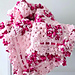 Raspberry Cream Blanket pattern 