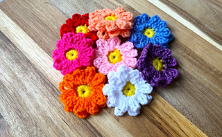 Ravelry: Daisy Gerbera Flower pattern by JTcreations