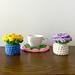 Flower Doily in a Vase photo 2