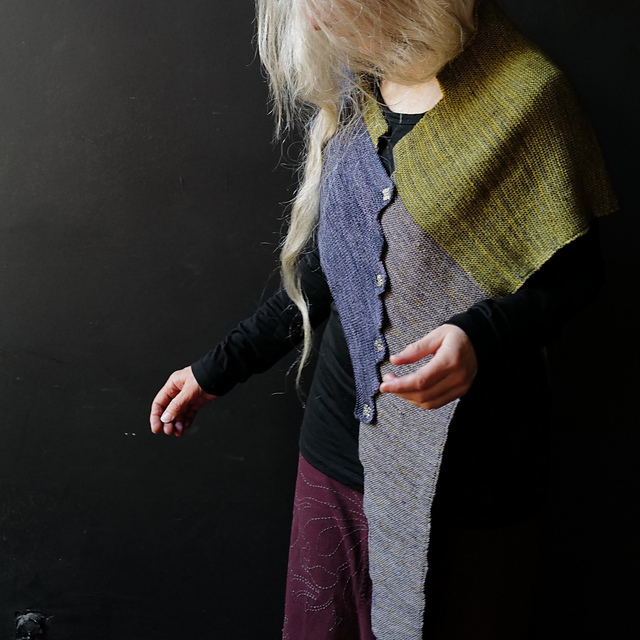 Terraced Hill Shawl