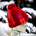 Vertical stripe toque beanie knitting pattern