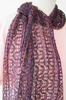 Ravelry: Lacy Serpentine Scarf pattern by Jackie Erickson-Schweitzer