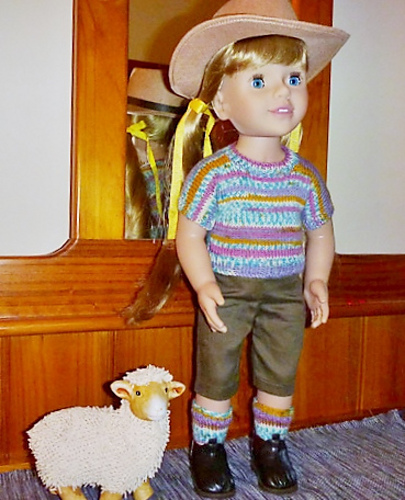 Plain T-Shirt for 18inch dolls photo 9
