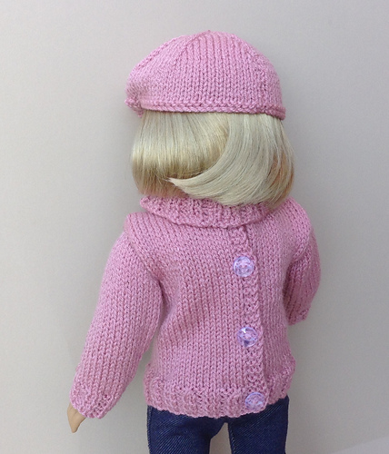 Shawl Neck Sweater & Cap photo 6