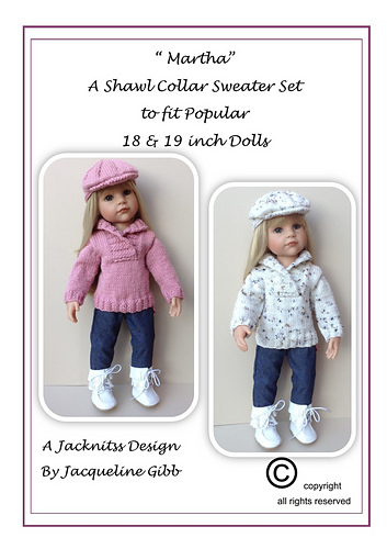 Shawl Neck Sweater & Cap photo 1