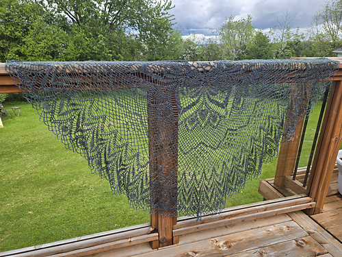 Peafowl Dance Shawl photo 2