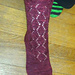 Blowing Leaves Socks pattern 