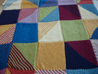 Ravelry: Color Blocks Baby Blanket #80799AD pattern by Lion Brand Yarn