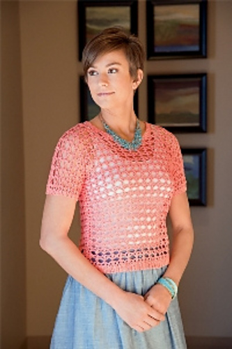 Delicate Coral Top photo 1