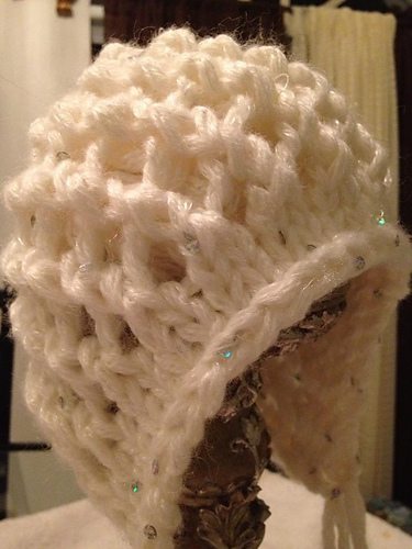 Lailah's Lacy Baby Bonnet photo 3