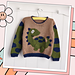 Stomp like a Dino Sweater pattern