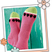 Watermelon Socks pattern 