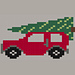 Christmas Car Chart pattern 