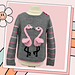 Fluffy Flamingos pattern 