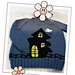 Ghost House Sweater and Mittens pattern