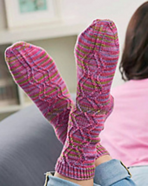 Candy Swirl Socks