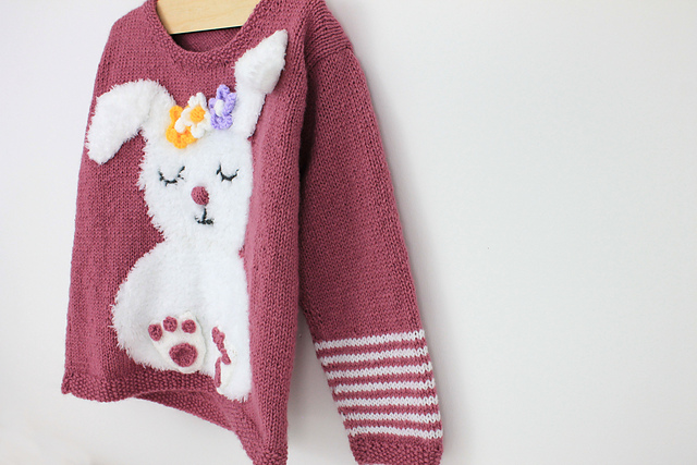 Ravelry: Bunny Toes Sweater pattern by 