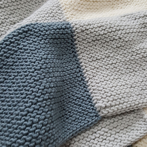 Simple Garter Stitch Square photo 8