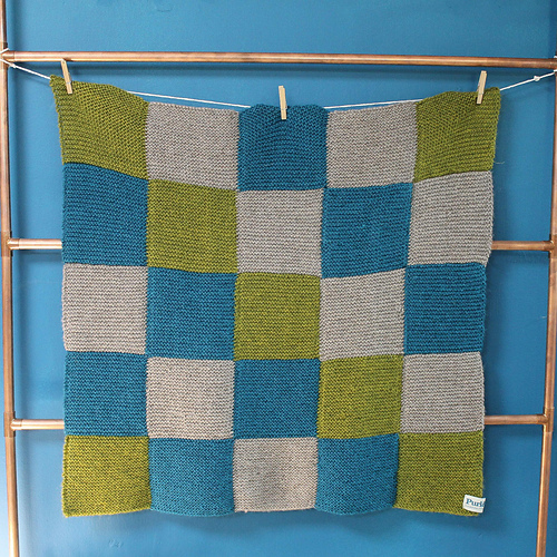 Simple Garter Stitch Square photo 3