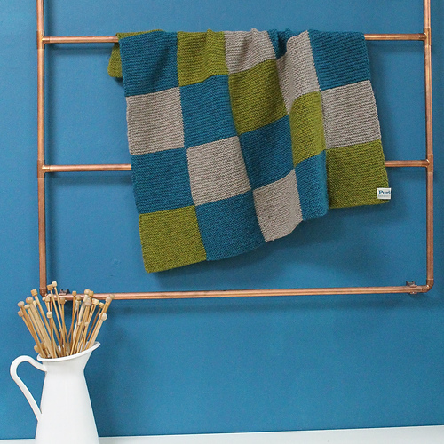Simple Garter Stitch Square photo 5