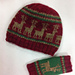 Christmas Hat & Mittens pattern 