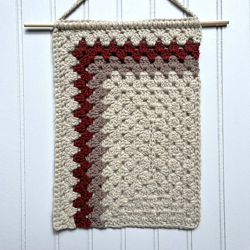 Granny Stitch Wall Hanging