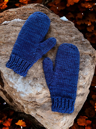 Ravelry: Basic 2 Needle Adult Mittens pattern by Janis Frank