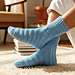 Ribbed Bootie Slippers pattern