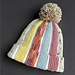 Scrap Yarn Beanie Hat pattern 