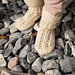 Sandslott - baby socks pattern 