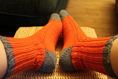 Taylor's Orange Toe-Up Socks photo 4