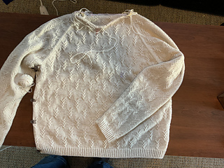 sewing together and only neck to finish