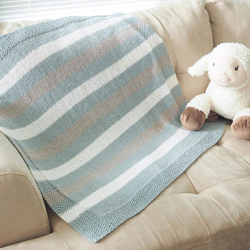 gender neutral baby blanket merino wool Teal baby blanket knit