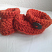 Chunky Crochet Boy Baby Booties pattern 