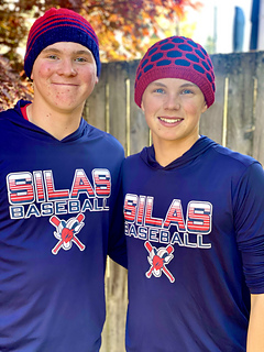 My son, Cameron Nello :smiling_face_with_3_hearts:, and one of his best friends, Eli! Eli’s dad and I were very close friends in high school. And, now, here are our boys, in their sophomore year, in the fall of 2025. So extremely special! :smiling_face_with_3_hearts::skin-tone-3::gift_heart::baseball:️