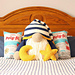 Large Sleepy Time Gnome with Moon & Star Pillows photo 4