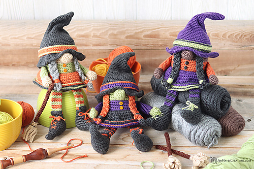Witch Gnome and Broom photo 5
