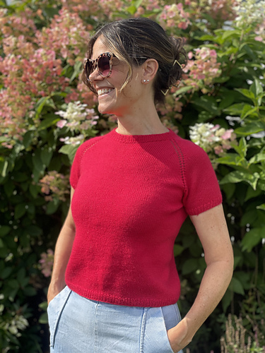 Voksen Playdate Tee Lite - byJenKknits