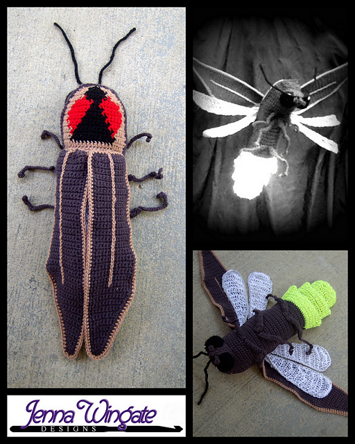 Ravelry Buggables Lightning Bug pattern by Jenna Wingate